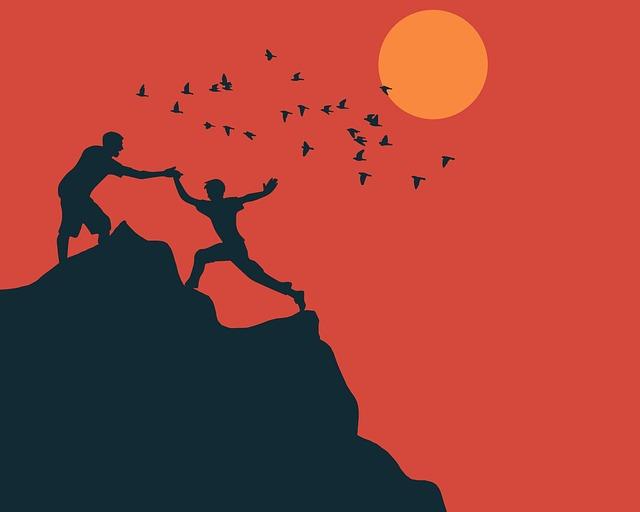 support, help, mountain climbing, nature, assistance, team, mountain, climbing, hiking, challenge, achievement, teamwork, success, sport, adventure, together, hike, goal, cooperation, motivation