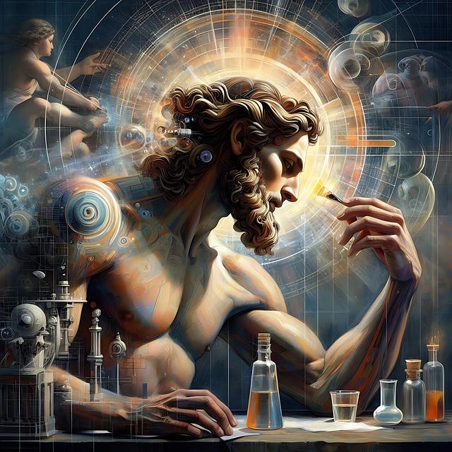 ai generated, man, angel, creator, mystical, artist, sculpture, statue, monument, man, creator, creator, creator, creator, creator, artist